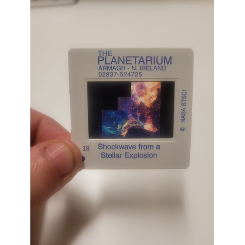 217 - Hubble Expanding the Universe -  By Armagh Planatarium

photographic slides of images taken by Hubbl... 