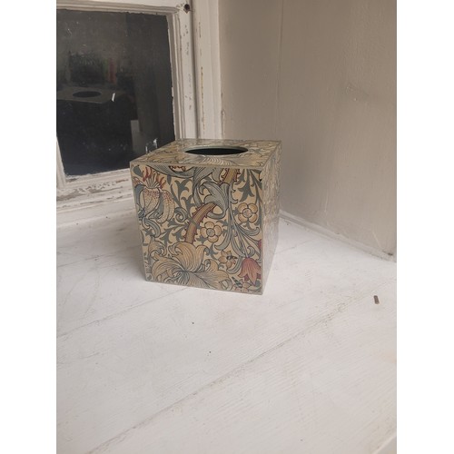 2 - William Morris Pattern tissue box cover