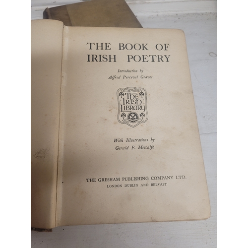 40 - Thomas Davis Selections from his Prose and Poetry + The Book of Irish Poetry.
The Irish Library, The... 