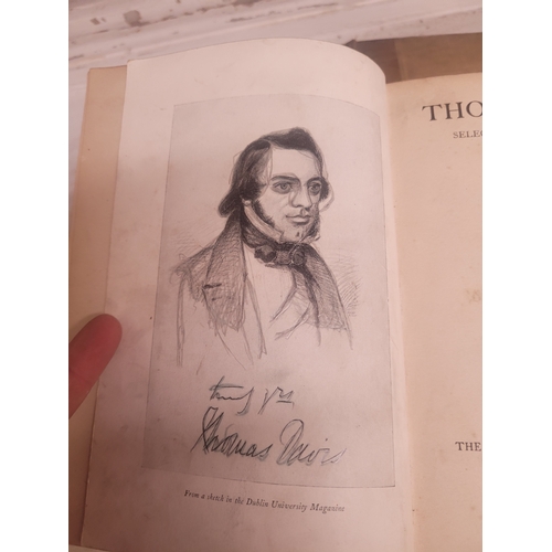 40 - Thomas Davis Selections from his Prose and Poetry + The Book of Irish Poetry.
The Irish Library, The... 