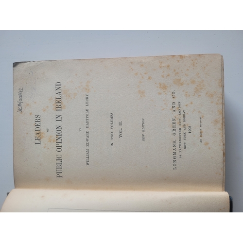 108 - Leaders of Public Opinion in Ireland 
Lecky
1903
Longmans Green and Co.