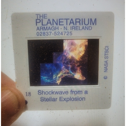 135 - collection of Photographic slides (30) as take from the Hubble Telescope, published by Armagh Planat... 