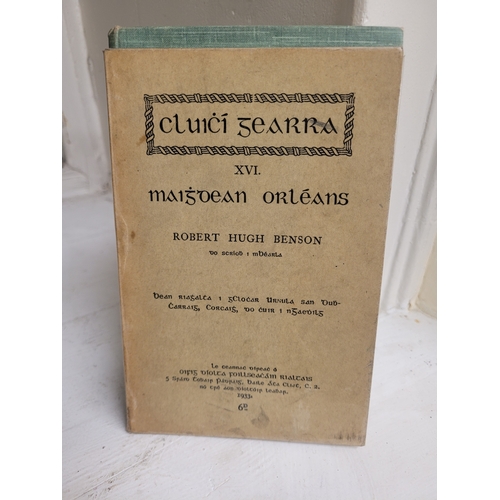 147 - Irish Language;  Maighdean Orleans by Robert Hugh Benson 1933.
Oideacas in Eirinn, 1955, R Batterber... 