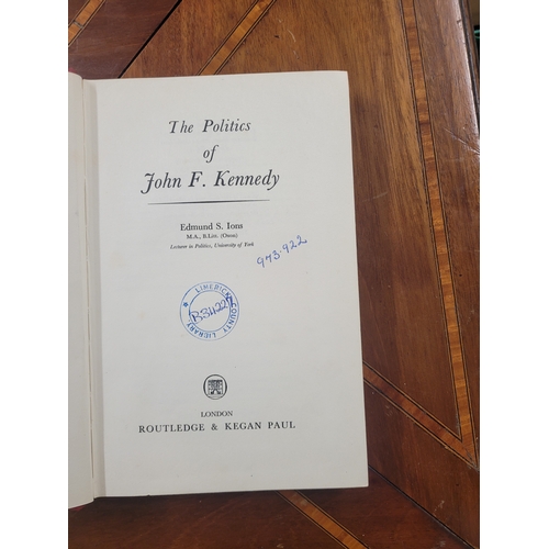 156 - The Politics of John F Kennedy, Edmund Ions, 1967.