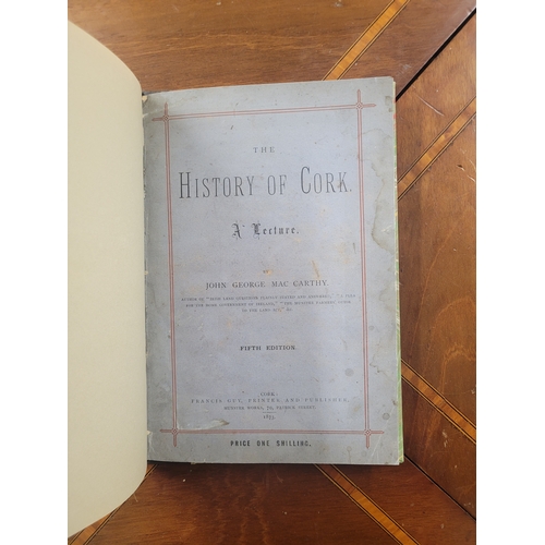 171 - The History of Cork - A Lecture - John George McCarthy -  1873 5th edition