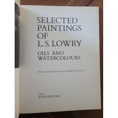 178 - Selected Paintings of L S Lowry -  Oils and Watercolours 1976