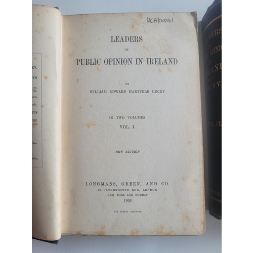 108 - Leaders of Public Opinion in Ireland 
Lecky
1903
Longmans Green and Co.