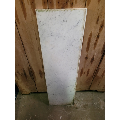 36 - A slab of marble originally from a counter top or bar top  - buy has option to but a further 9. 111 ... 