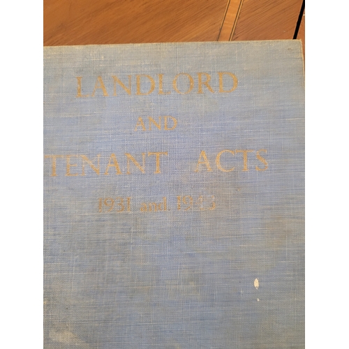 42 - 2 legal books; Land and Tenant Acts 1931 and 1943 -  pub.1953

and

The institute of Bankers in Irel... 