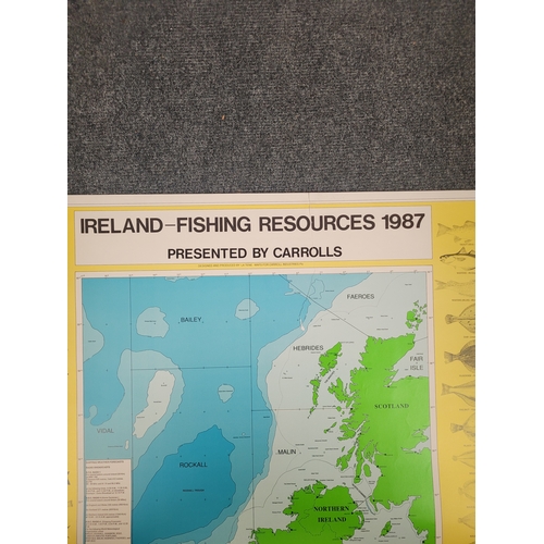 123 - Ireland Fishing Resources 1987 -  Presented by Carrolls.