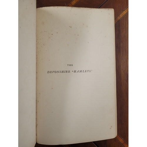 156 - 1860 Devonshire Hamlets. 'Exact reprints of the first and second editions of Shakespeare's great dra... 