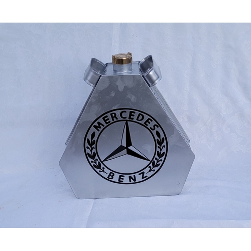 32 - Mercedes Benz oil can