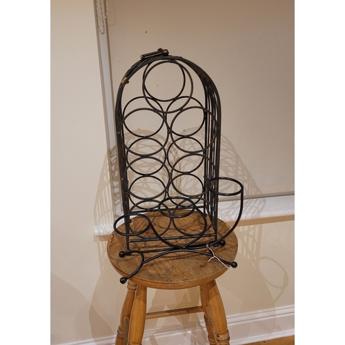 53 - Wire work Wine rack