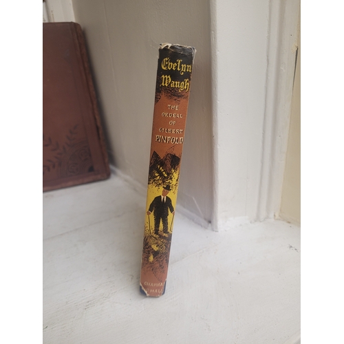 98 - The Ordeal of Gilbert Pinfold 
By Evelyn Waugh
1st edition 1957 
Chapman and Hall