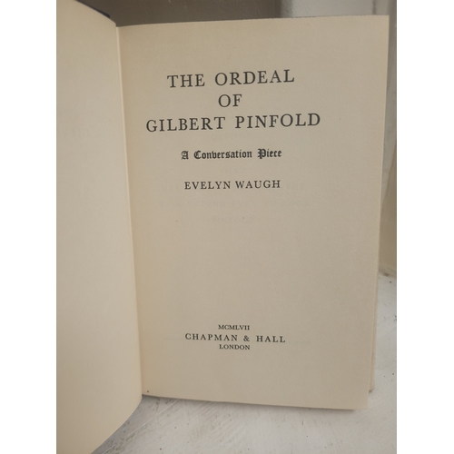 98 - The Ordeal of Gilbert Pinfold 
By Evelyn Waugh
1st edition 1957 
Chapman and Hall