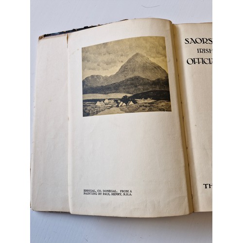 30 - Saorstat Eireann Official Handbook. 1932. Talbot Press.

Illustrated Road Book of Ireland. 1966. The... 