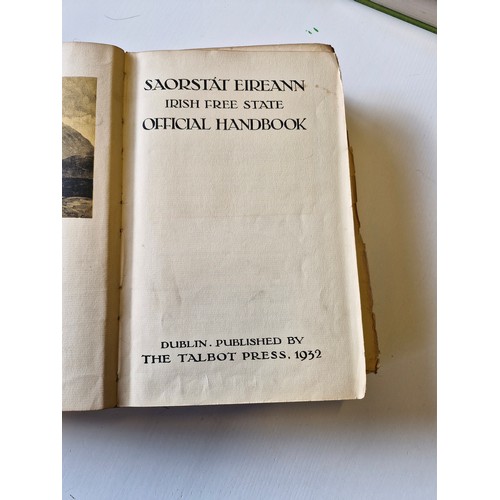 30 - Saorstat Eireann Official Handbook. 1932. Talbot Press.

Illustrated Road Book of Ireland. 1966. The... 