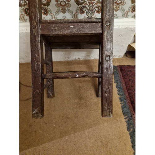 411 - Irish vernacular 19th century farmhouse chair