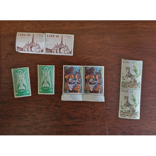 95 - A selection of Irish stamps

1937 stamp St Patrick 2'6 x2

Plus others.. Nora McGuinness 1976 x2, Co... 