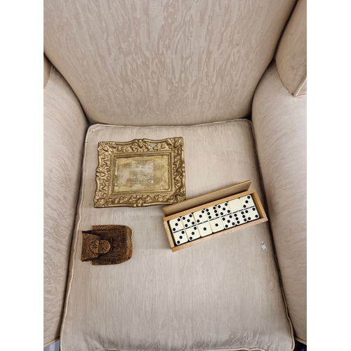 158 - Interesting misc items .. turtle ink well etc.