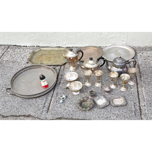 173 - Quantity of silver plated items