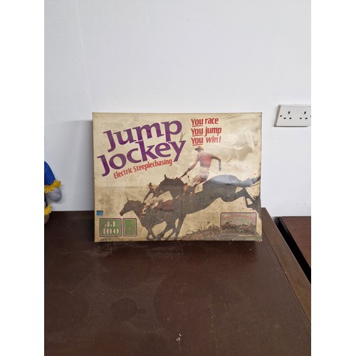 152 - Jump Jockey by Triang  -  1960s  -  untested - near complete missing starting post