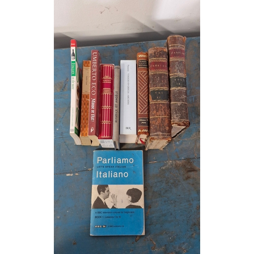 130 - Books Fench amd Italian