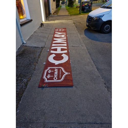 252 - 30ft Advertising banner  -  Chimay