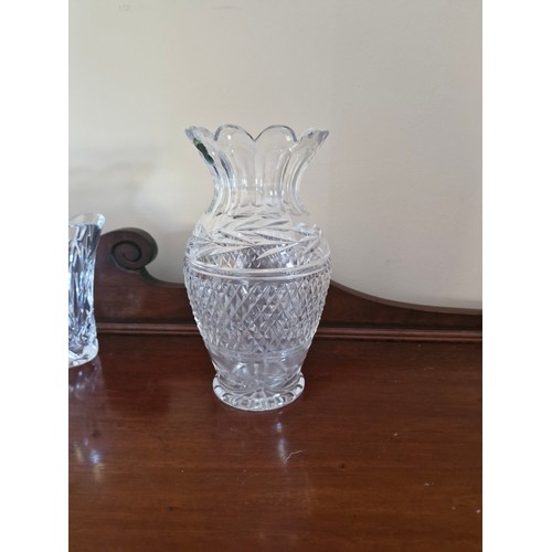 16 - Waterford Crystal Glandore Vase