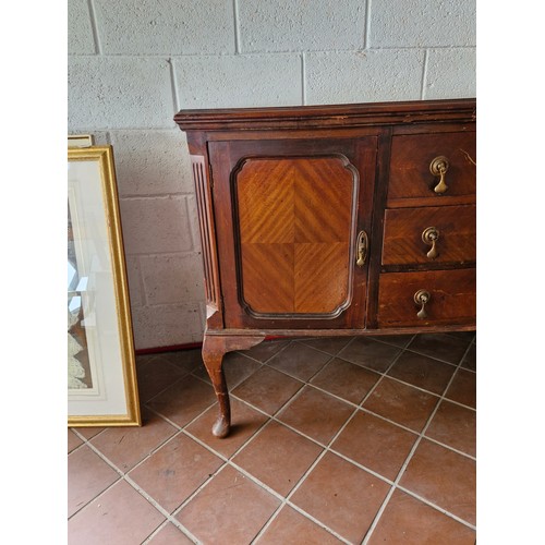 213 - 1900s Queen Anne Style Dresser -