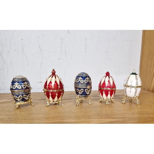 211 - Faberge egg style trinket boxes