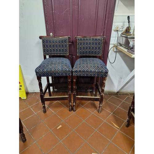 162 - A pair of barstools from The Patriots Inn, Kilmainham