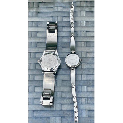 321 - 2 ladies quartz wristwatches, Storm and Geneva - good running order