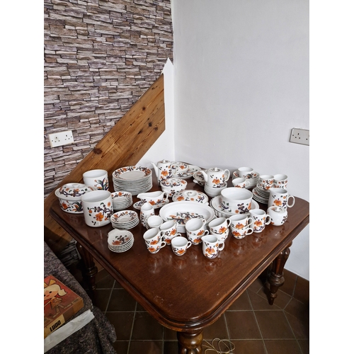 355 - Large Royal Worcester Bone China GRAINGER IMARI tea ans service warw