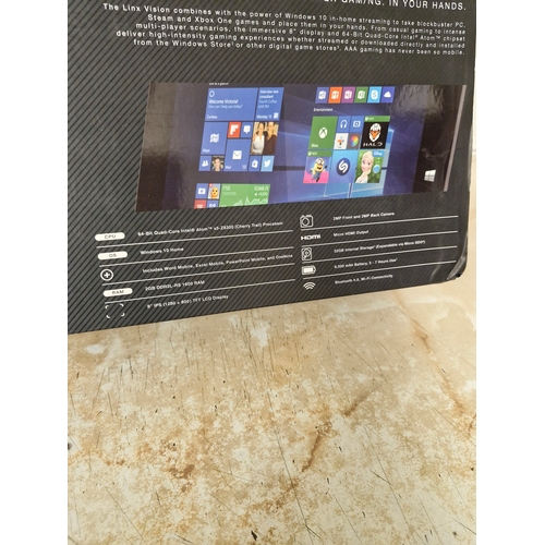 359 - Intel Linx Vision tablet 64 bit
Compatible with PC Steam and XBOX one in home streaming