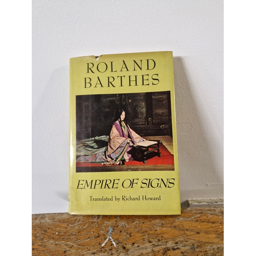 408 - Roland Barthes, Empire of Signs. First American Edition 1982