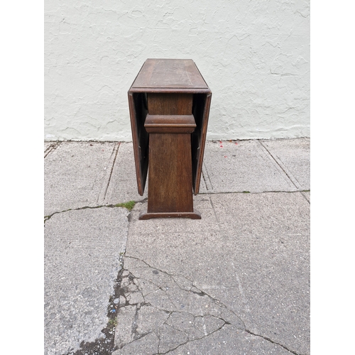 12 - Pembroke folding drop leaf table