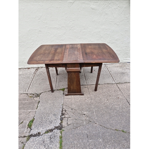 12 - Pembroke folding drop leaf table