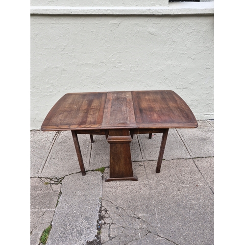 12 - Pembroke folding drop leaf table