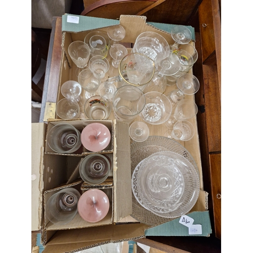 25 - A nice selection of glassware