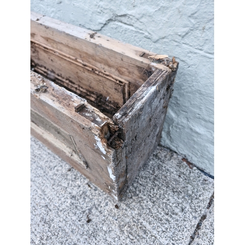 61 - Large pine window box