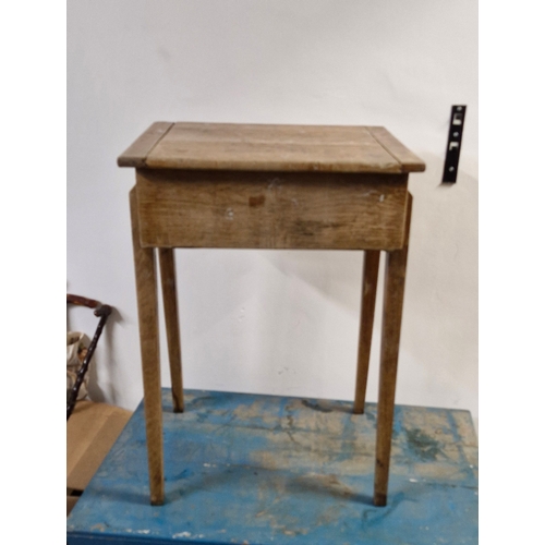 110 - Vernacular pine school desk