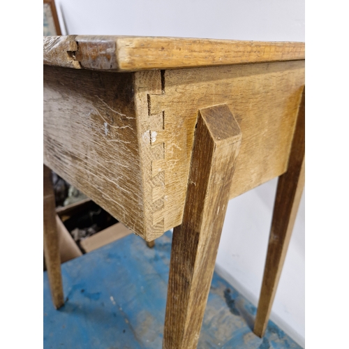 110 - Vernacular pine school desk