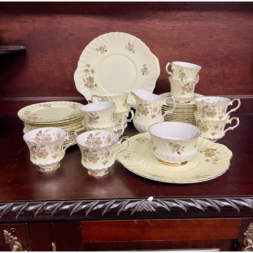 143 - Vintage Queem Anne tea set.