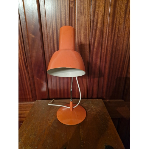 219 - 1960s desk lamp designed by Josef Hurka for company Napako. Czechoslovakian.