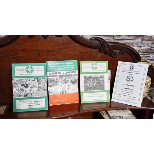 309 - A selection of Limerick GAA programs.