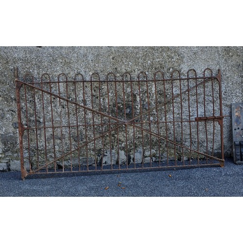 203 - An estate made farm yard gate -