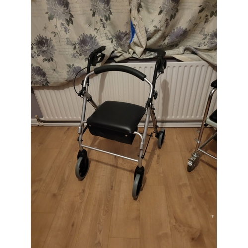 337 - Rollator walker and seat