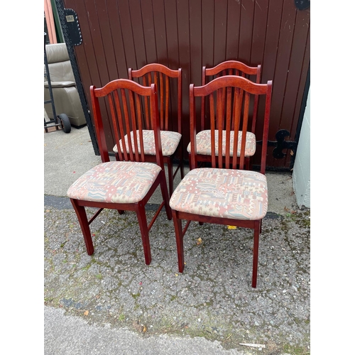 259 - A set of 4 vintage 90s dining chairs