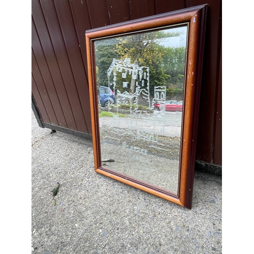 394 - Mirror with etching of Blarney castle